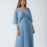 Olga - Vestido Clásico Plisado