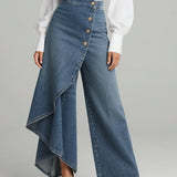 Nuria | Jeans de talle alto holgado y corte relajado