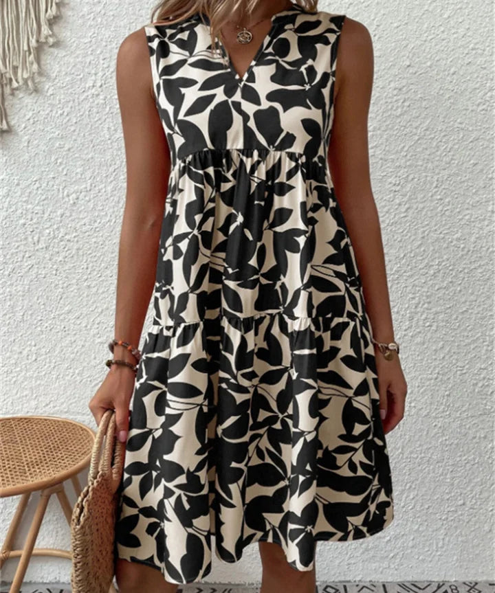 Tasha | Vestido fluido y floreciente