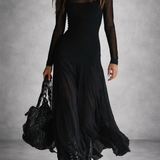 Leonor | Vestido largo de corte elegante