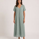 Lua – Vestido largo fluido