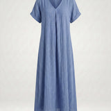 Lua – Vestido largo fluido