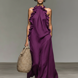 Lua | Vestido Maxi con Bolsillos