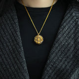 Collar Girasol "Eres mi rayo de sol".
