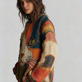 Isabel | Suéter artístico con estampado