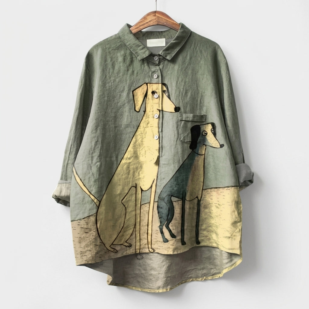 Eloísa – Blusa fluida estampada