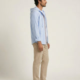 Iván – Camisa de lino con capucha