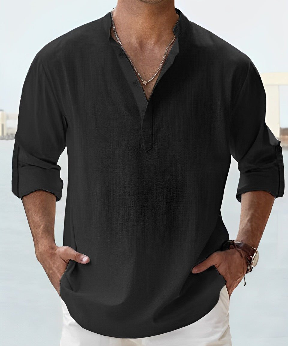 Evan - Camisa elegante de Lino