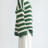 Jersey de punto a rayas