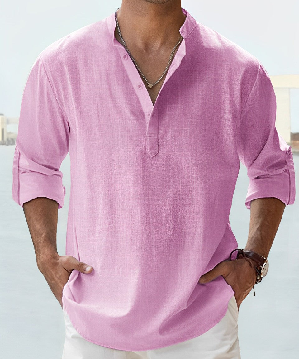 Evan - Camisa elegante de Lino