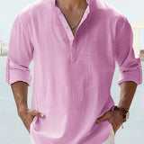 Evan - Camisa elegante de Lino