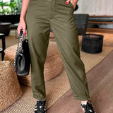 Silvana - Pantalones de sastre a rayas