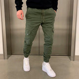 Renan - Pantalón cargo para correr elegante y práctico