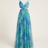 Alira – Vestido maxi floral elegante