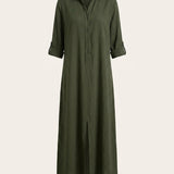 Eulalia – Vestido largo fluido