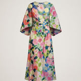 Floria – Vestido midi floral elegante