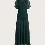 Casilda – Vestido largo con escote en V
