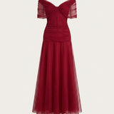 Casilda – Vestido largo con escote en V