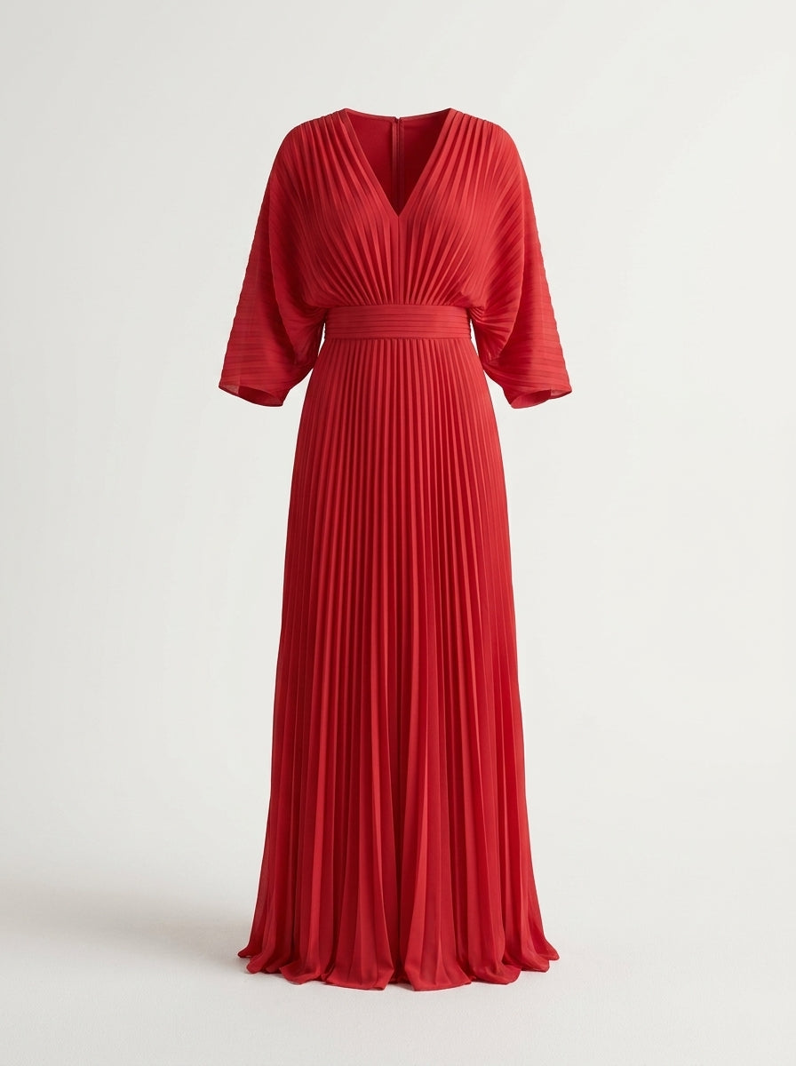 Elvira – Vestido plisado