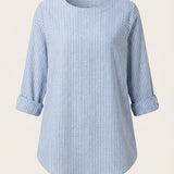 Elisa – Blusa de rayas