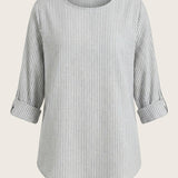 Elisa – Blusa de rayas