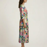 Floria – Vestido midi floral elegante