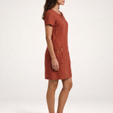 Cristina – Vestido de algodón con cremallera