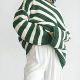 Jersey de punto a rayas