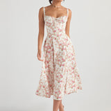 Zenia - Vestido Midi Ligero y Fluido