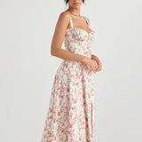 Zenia - Vestido Midi Ligero y Fluido