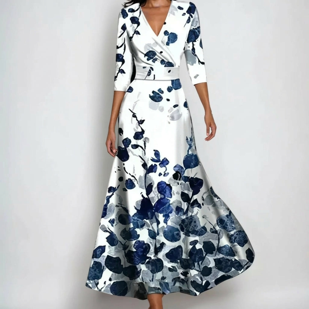 Ariadna – Vestido largo floral