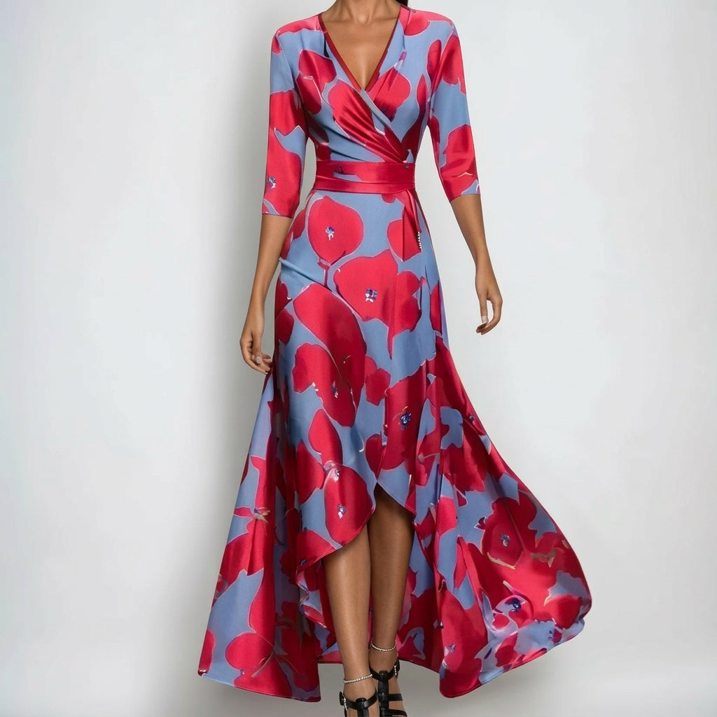 Ariadna – Vestido largo floral