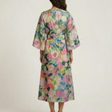 Floria – Vestido midi floral elegante