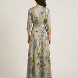 Ariadna – Vestido largo floral