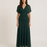 Casilda – Vestido largo con escote en V