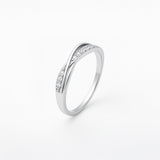 Elvira – Anillo fino con circonitas