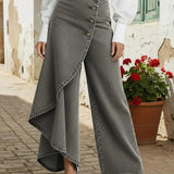 Nuria | Jeans de talle alto holgado y corte relajado