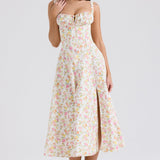 Zenia - Vestido Midi Ligero y Fluido