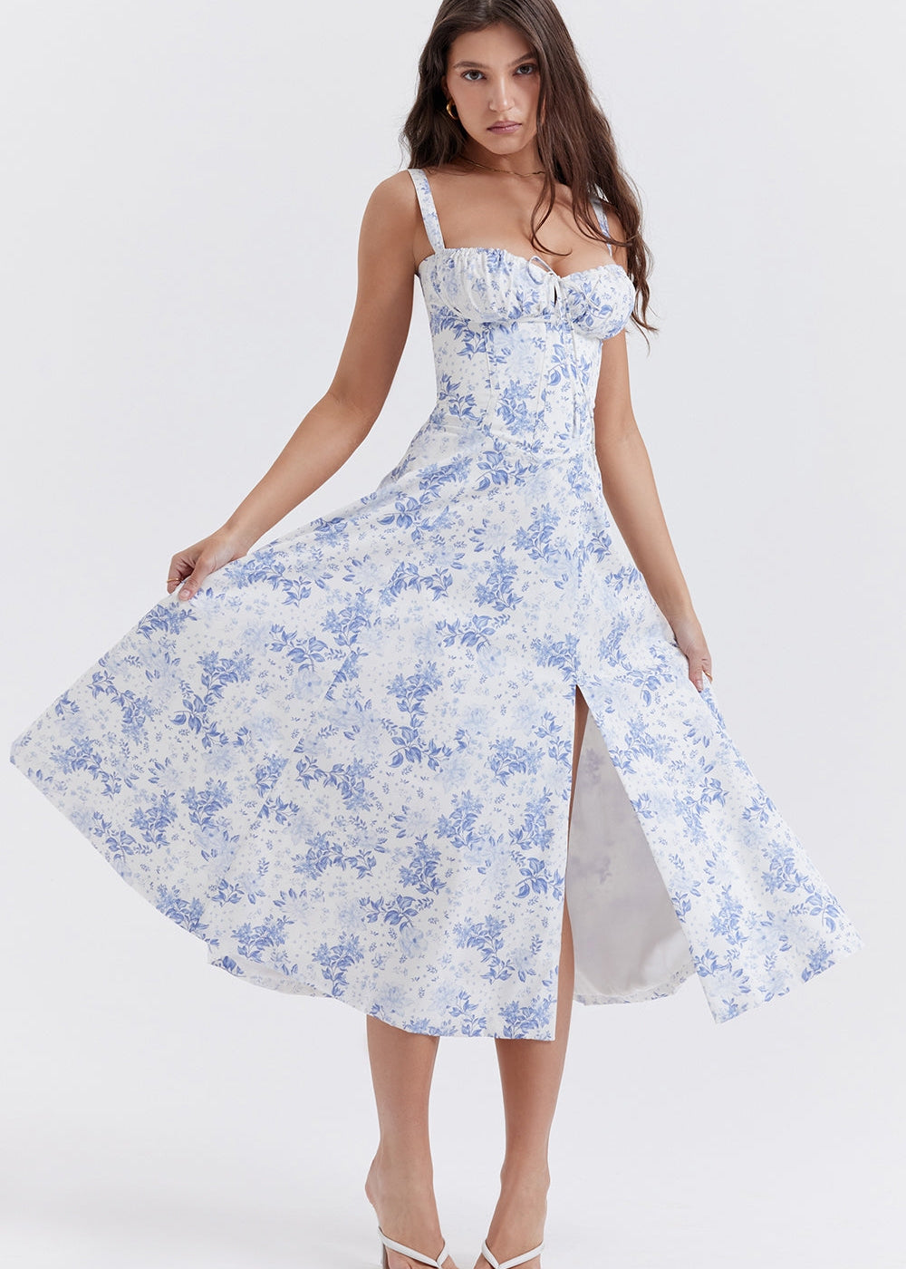 Matilde – Vestido midi fluido
