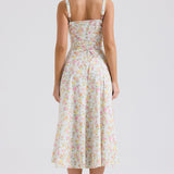 Zenia - Vestido Midi Ligero y Fluido