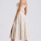 Zenia - Vestido Midi Ligero y Fluido