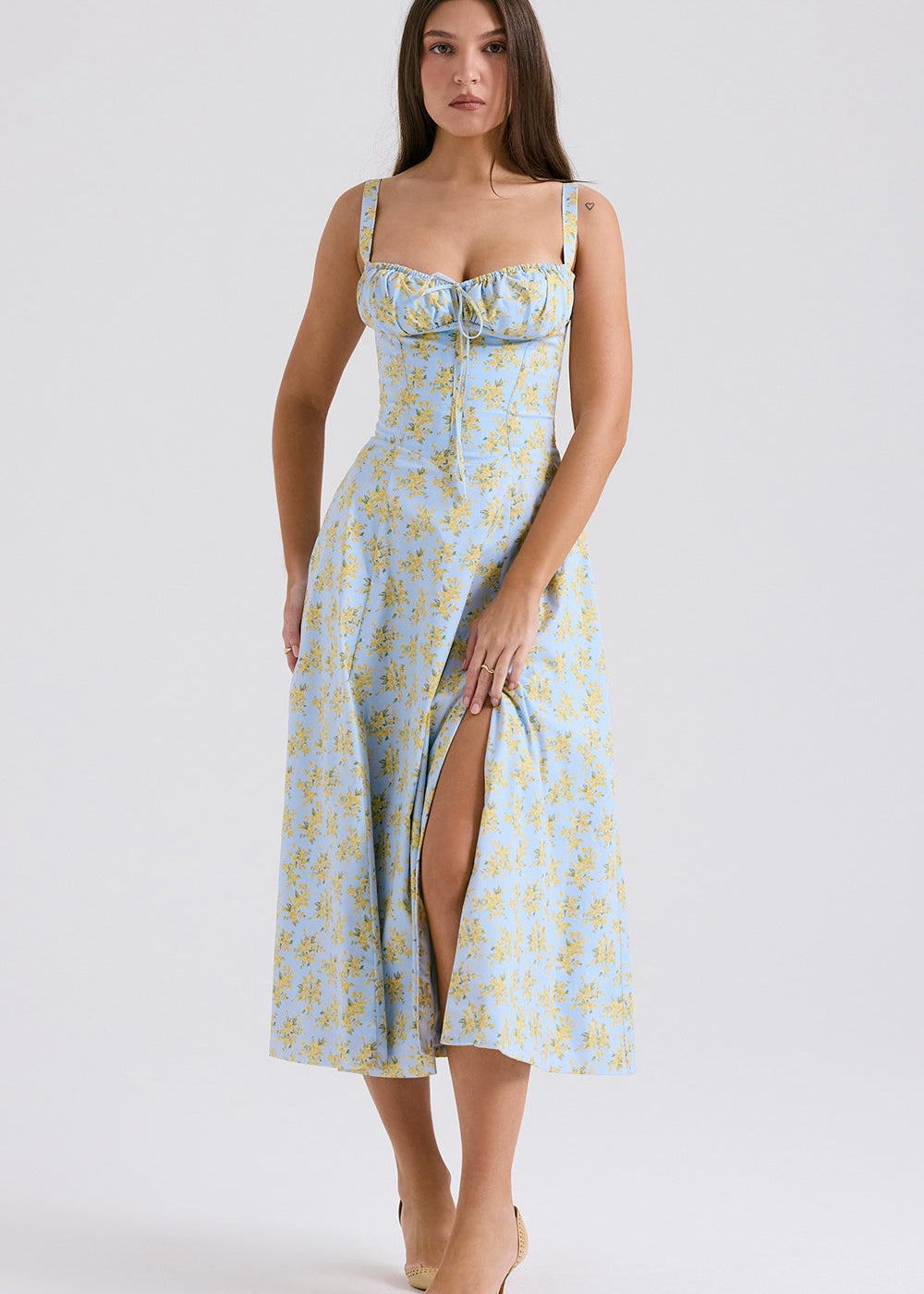 Matilde – Vestido midi fluido