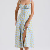 Zenia - Vestido Midi Ligero y Fluido