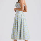 Zenia - Vestido Midi Ligero y Fluido