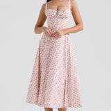 Zenia - Vestido Midi Ligero y Fluido