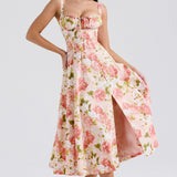 Zenia - Vestido Midi Ligero y Fluido