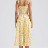 Zenia - Vestido Midi Ligero y Fluido