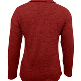Noora™ - Weiche Half-Zip mit Kragen