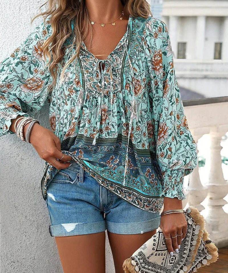 Tina | Top floral