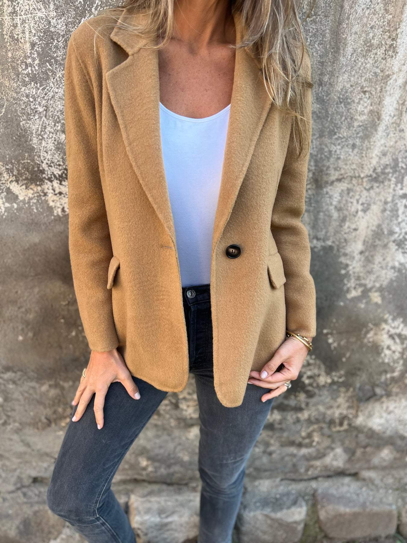 Silvia – Abrigo tipo blazer